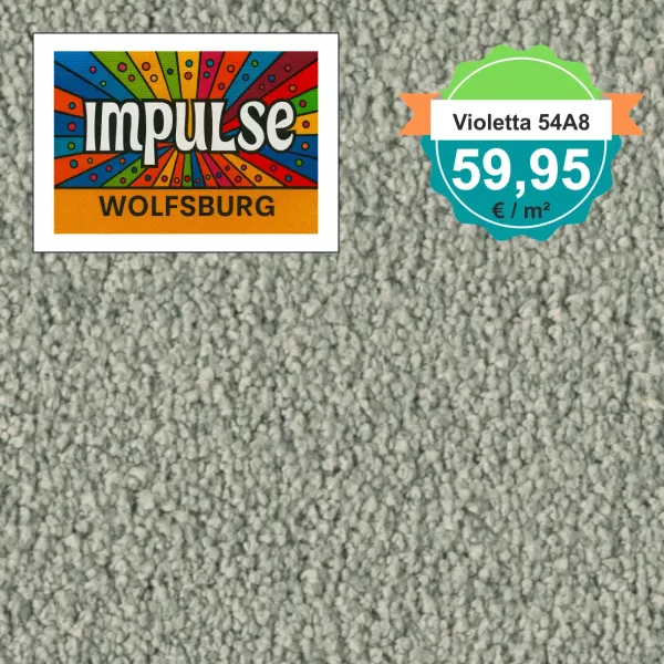 Vorwerk Violetta 54A8 – Teppichboden in Farbe 54A8, Velours-Oberfläche
